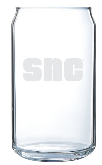 Beer Can Pint Glass