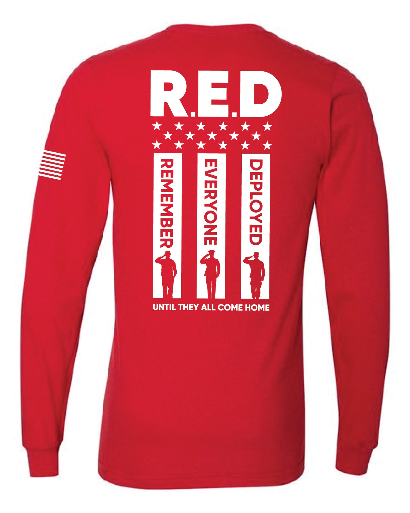 Unisex Long-Sleeve RED Shirt