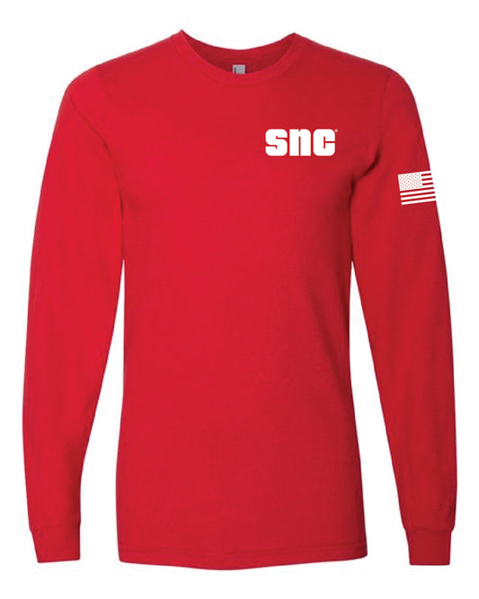 Unisex Long-Sleeve RED Shirt